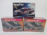 3 AMT & Monogram SnapTite & SnapFast Model Kits