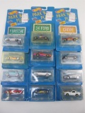 12 Hot Wheels Park N Plates Cars