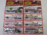 8 Road Champs Die Cast Collection Trucks