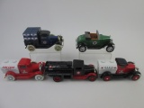 5 Die Cast Advertising Banks