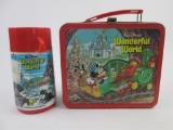 Walt Disney's Wonderful World Metal Lunchbox