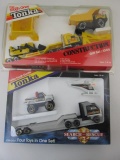 2 Tonka Playsets Construction & Police