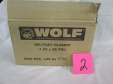 1000rds Wolf Military Classic 7.62x39