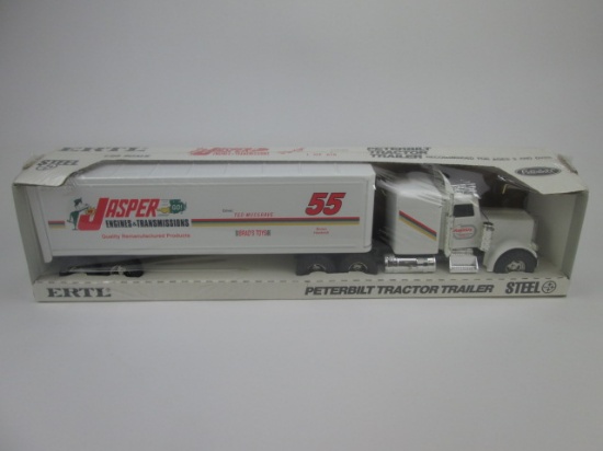 Ertl Jasper Peterbilt Tractor Trailer