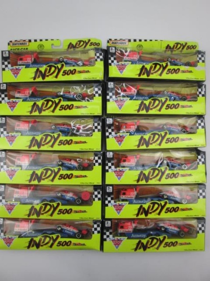 12 Matchbox Indy 500 Race Car Transporter