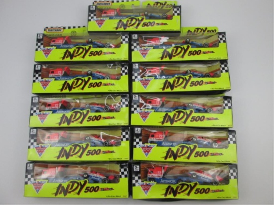 11 Matchbox Indy 500 Race Car Transporter