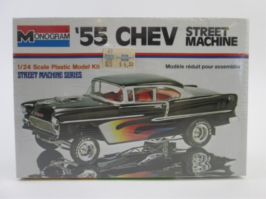 Monogram '55 Chevy Street Machine Model Kit