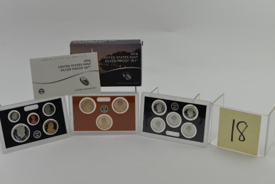 2016 US Mint Silver Proof Set