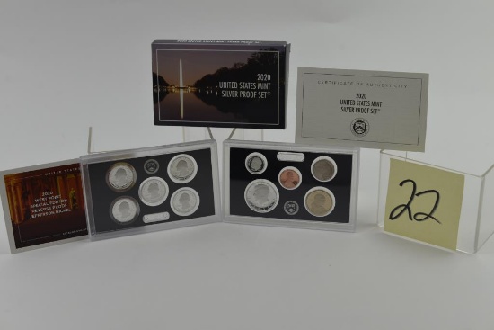 2020 US Mint Silver Proof Set