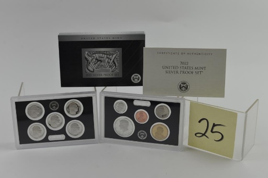 2022 US Mint Silver Proof Set