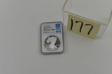2019-W Silver American Eagle First Day of Issue