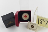 2013 Canada Silver $20. Maple Leaf Impression