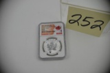 2016 Canada Silver $5. Maple Leaf NGC PF70