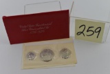 Bicentennial Silver UNC Set