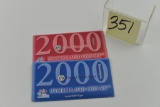 2000 US Mint UNC Set