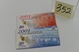 2001 US Mint UNC Set