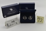 2013 American Eagle West Point Two-Coin Silver Set