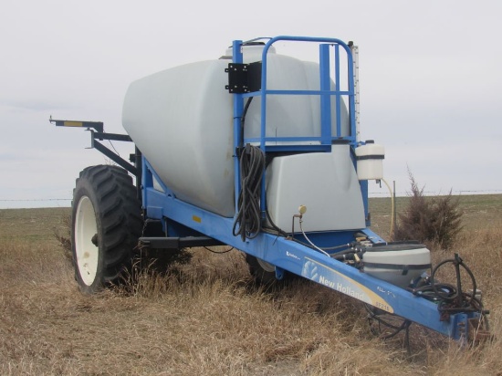 New Holland Model 216 Sprayer W/100ft Booms, 1,500 Gal. Tank, 100 Gal Rinse