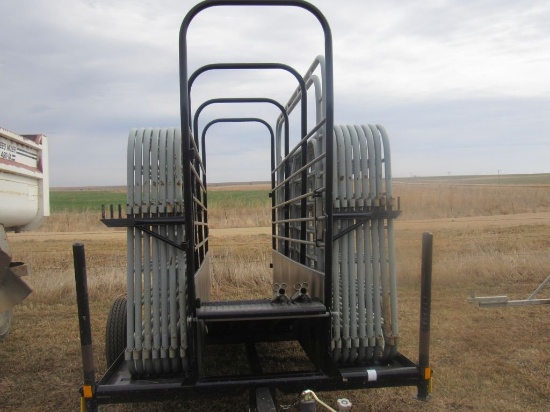 Winkel Loading Chute W/16 10ft Portable Corral Panels