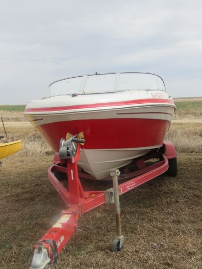 Tahoe G6 Boat W/Mericruser Inboard, Outboard 10, W/Trailer