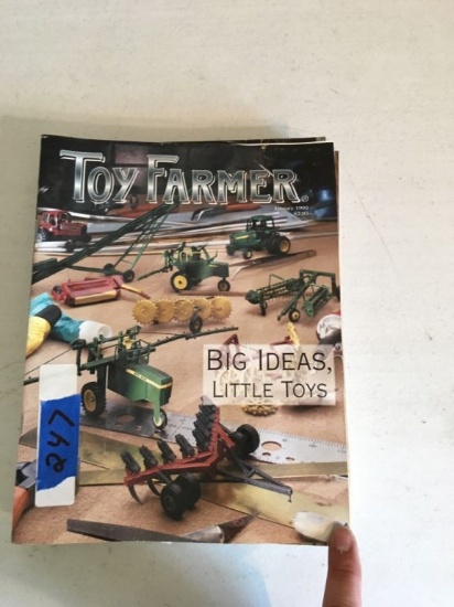 THE TOY FARMER MAGAZINE 1995 JAN TO OCT