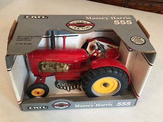 ERTL 1/16 MASSEY-HARRIS 555 COLLECTOR EDITION NIB