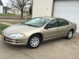 2002 Dodge Intrepid SE, 4 Door, A/C, Cruise, Tilt, CD Player, Tan Color 23K