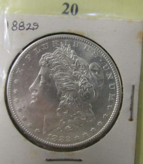 1882 S Morgan Silver Dollar