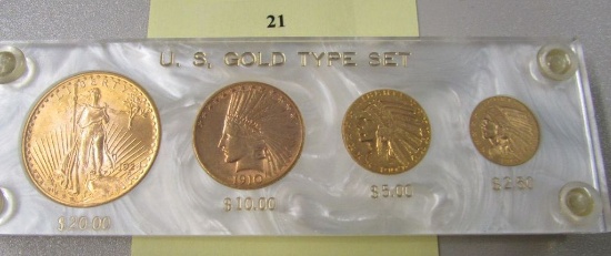 US Gold Type Set