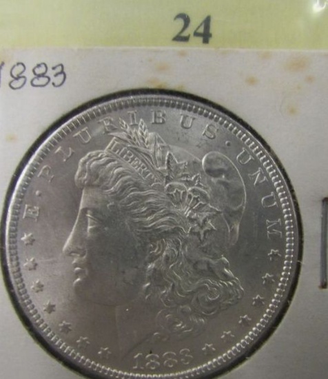 1883 Morgan Silver Dollar