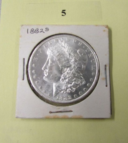 1882 S Morgan Silver Dollar