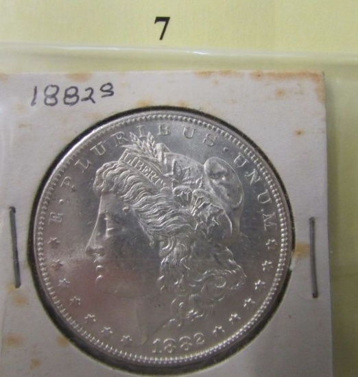 1882 S Morgan Silver Dollar