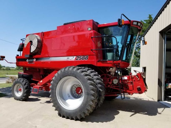 2008 Case IH 2588 Combine, Spreader, Specialty Rotor, 1,248 Engine Hrs., 1,