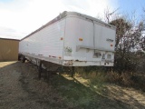 42 Ft. Timke Grain Trailer 62 in Sides, Roll Over Tarp