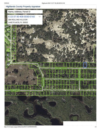 304 Rolling Hills Dr., Lake Placid, FL