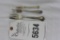 Mixed Lot, Sterling, (3) Forks