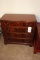 Mahogany Dresser, 4 drawer, 36