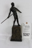 Bronze Javelin Athlete. H. Schievlkamp