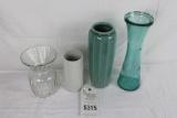 Set of Four Vases