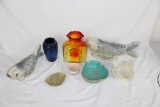 Mixed Lot of bowls & urns as pictured