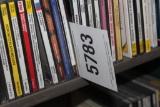 4th Shelf from top of Cd's