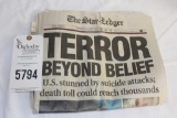 New Jersey Star Ledger--Final Edition 9-12-01