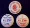 1954 Cleveland Indians All-Star Game & World Series Pins