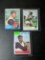 Clemente lot: 1963, 1973, 1964. VG plus to excellent, all onebid