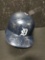 Detroit Tiger full sized game used helmet with embossed clock. MLB Hollogram cert