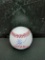 Francisco Lindor signed MLB ball blue ink sweet spot MLB Hollogram cert