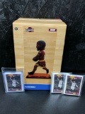 Lebron James 10inch forever bobblehead wood base new issue plus 3 2017 team sets