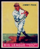 1933 Goudey #154 Jimmie Foxx