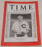 1937 TIME Magazine w/Bob Feller Cover