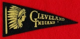 1930s - 1940s Cleveland Indians Mini Pennant